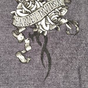 Harley-Davidson Gray Graphic Tee